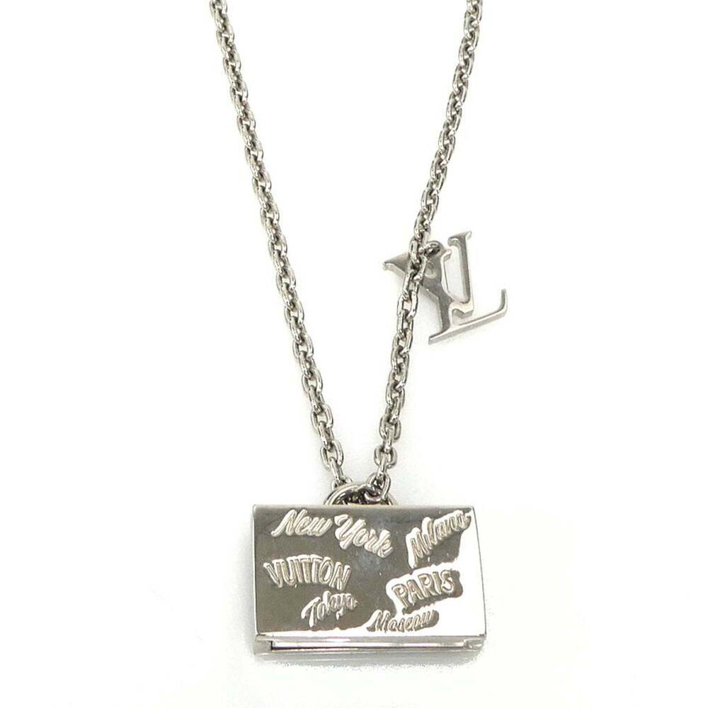 Louis Vuitton | Jewelry | Louis Vuitton Silver Necklace | Poshmark